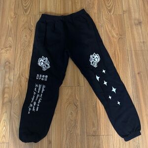 SHE DARC SPORT SWEATS BLACK SIZE MEDIUM